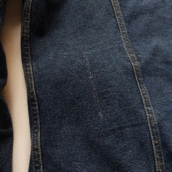 Men's Blue Denim Jacket - Picture 5 of 6